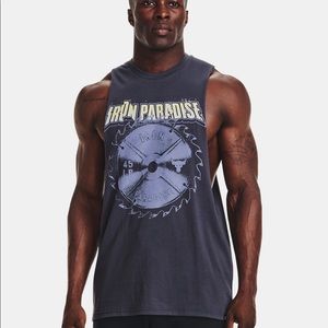 Men’s Project Rock Blade Tank Top, Small